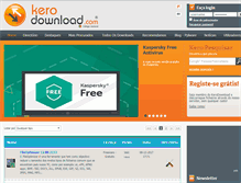 Tablet Screenshot of kerodownload.com